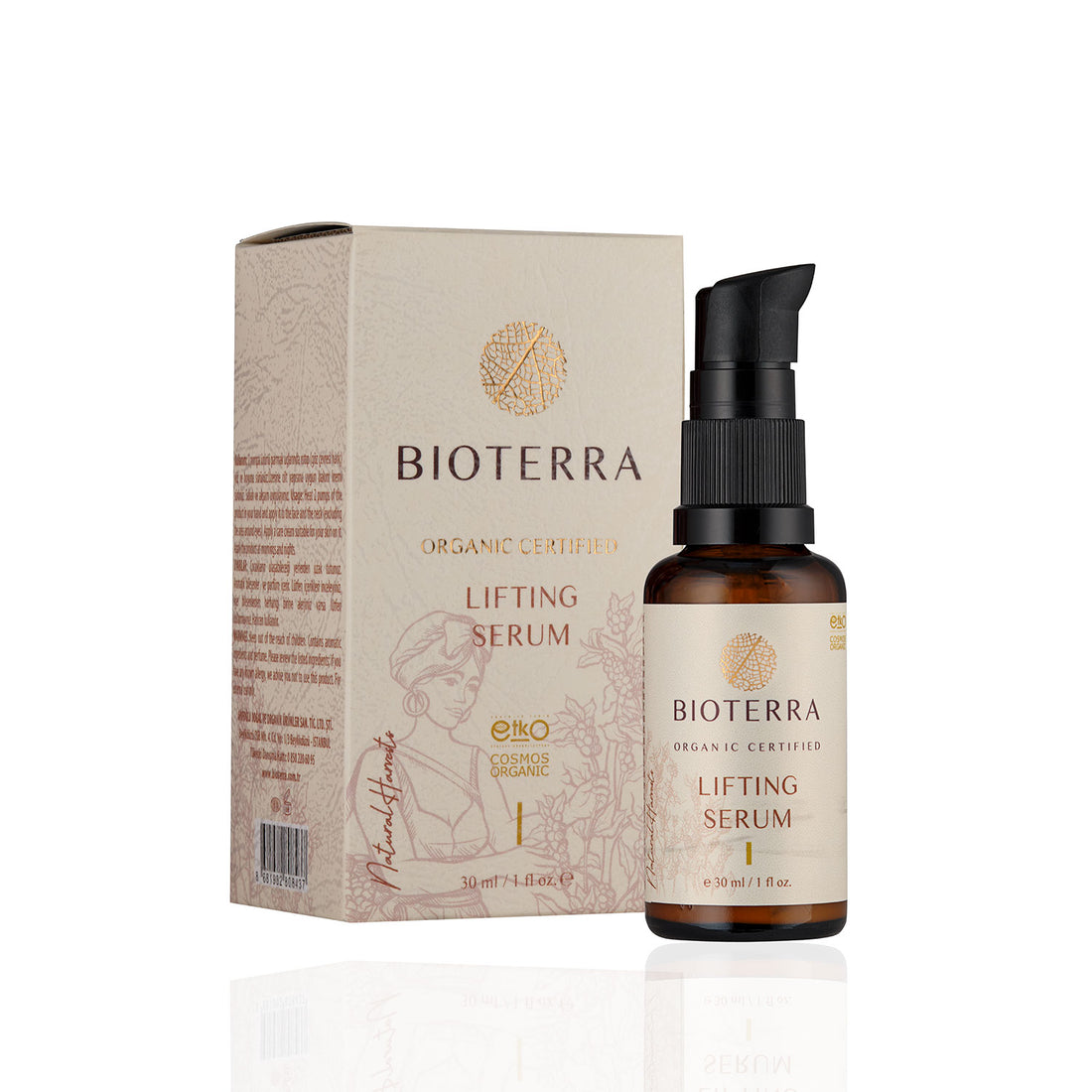 1+1 Bioterra Organik Lifting Yüz Serumu 30 ml