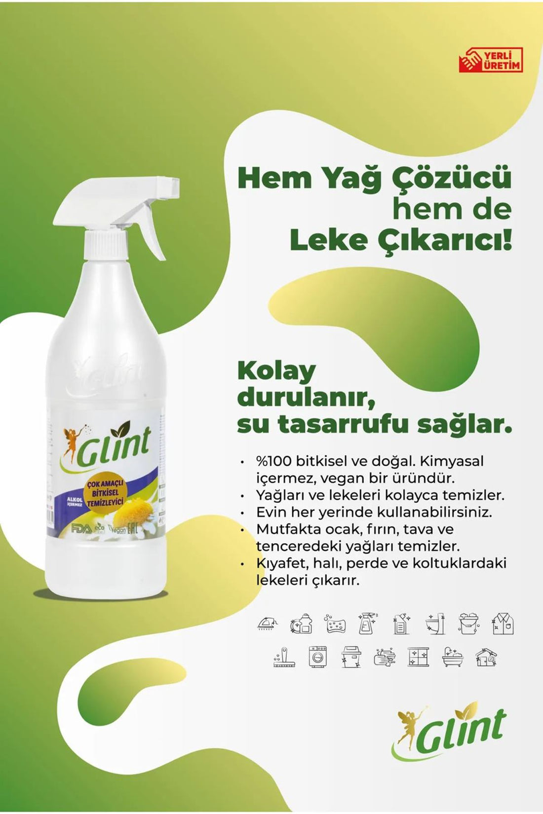 GLİNT %100 Bitkisel Temizleyici