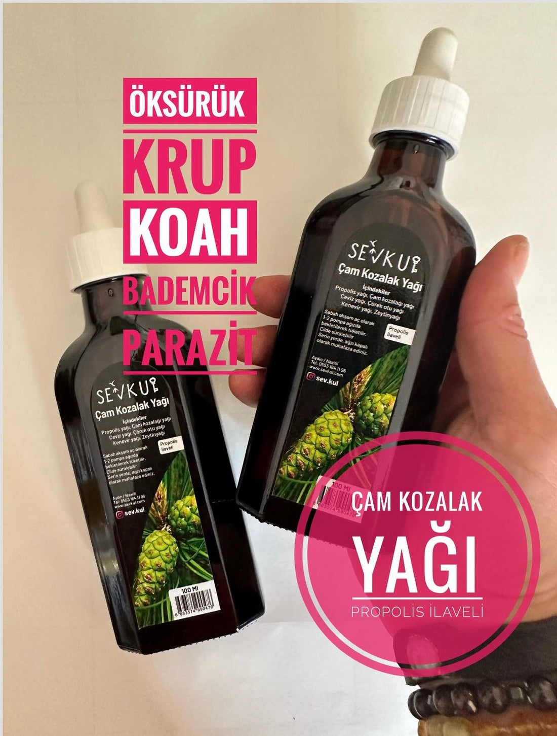 Çam kozalak yağı (100ml)
