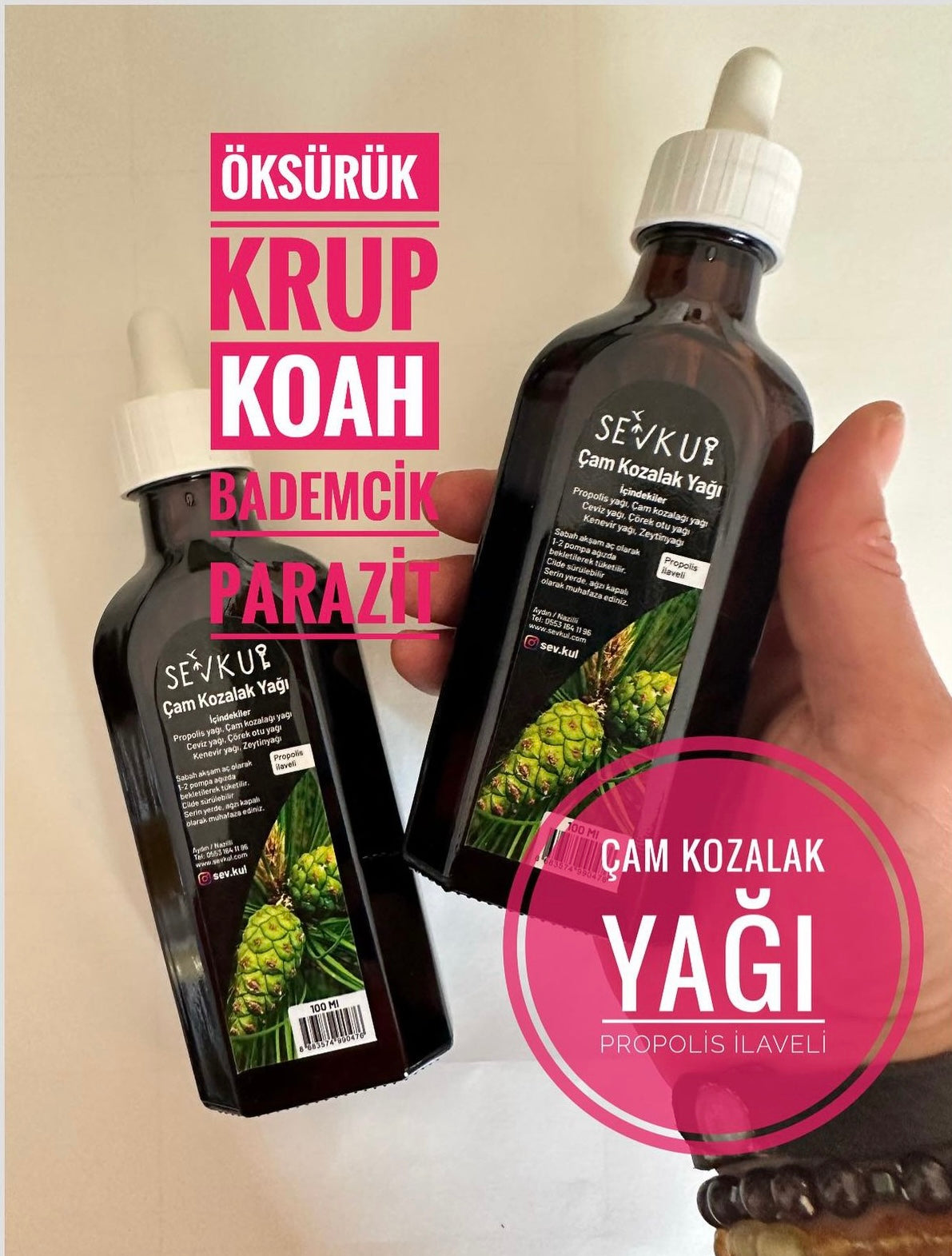 Çam kozalak yağı (100ml)