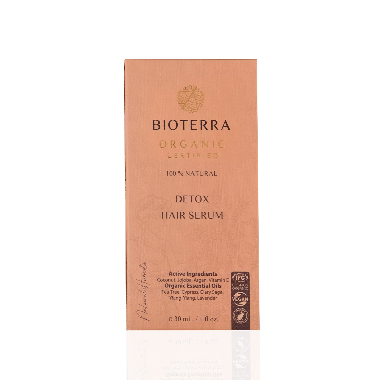 1+1 Bioterra Organik Detoks Saç Serumu 30 ml