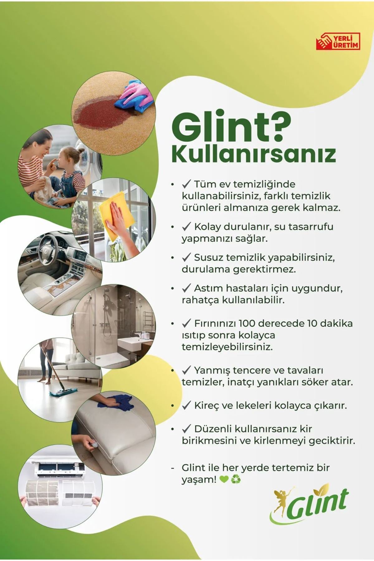 GLİNT %100 Bitkisel Temizleyici