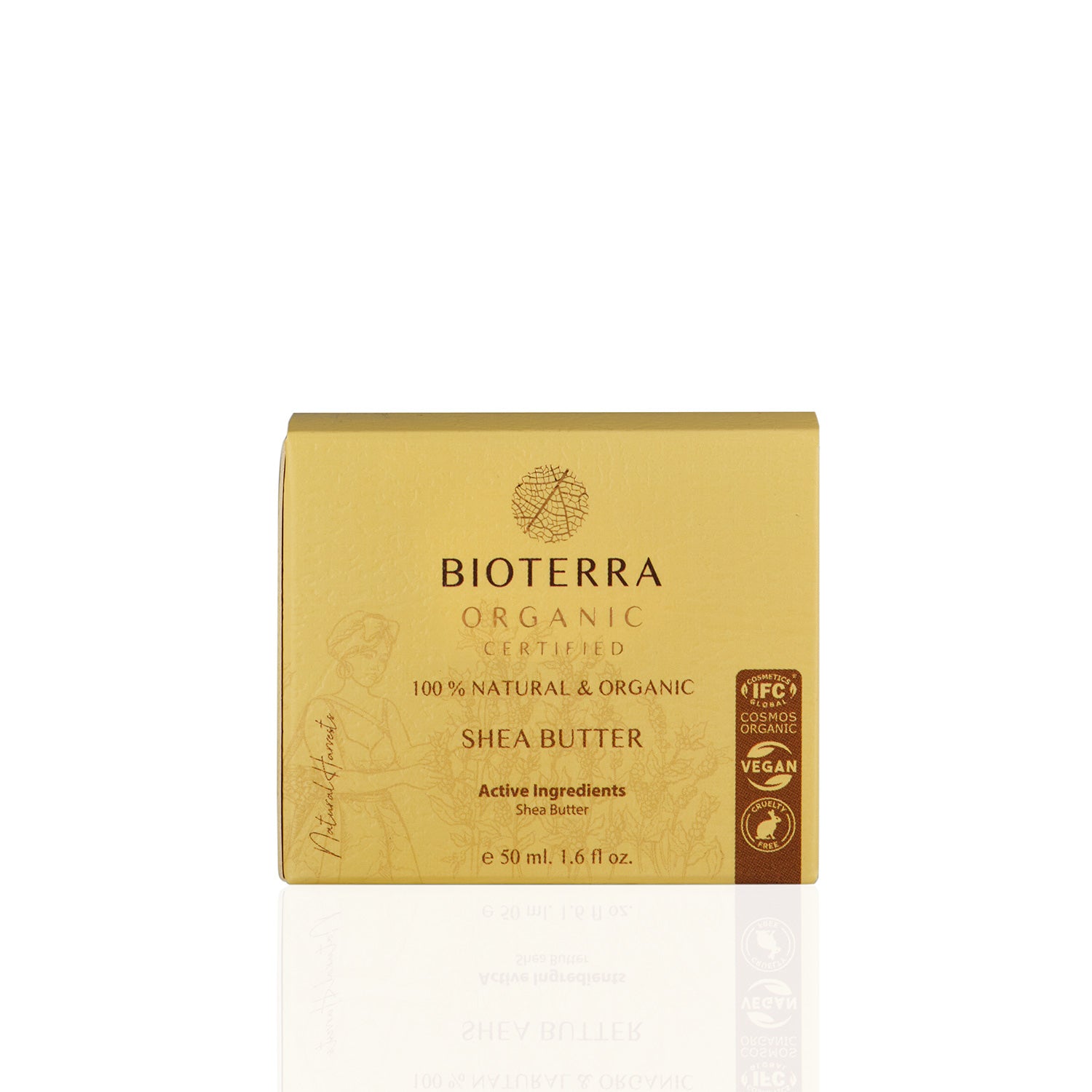 1+1 Bioterra Organik Shea Butter 50 ml