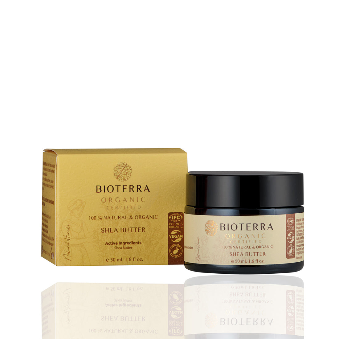 1+1 Bioterra Organik Shea Butter 50 ml