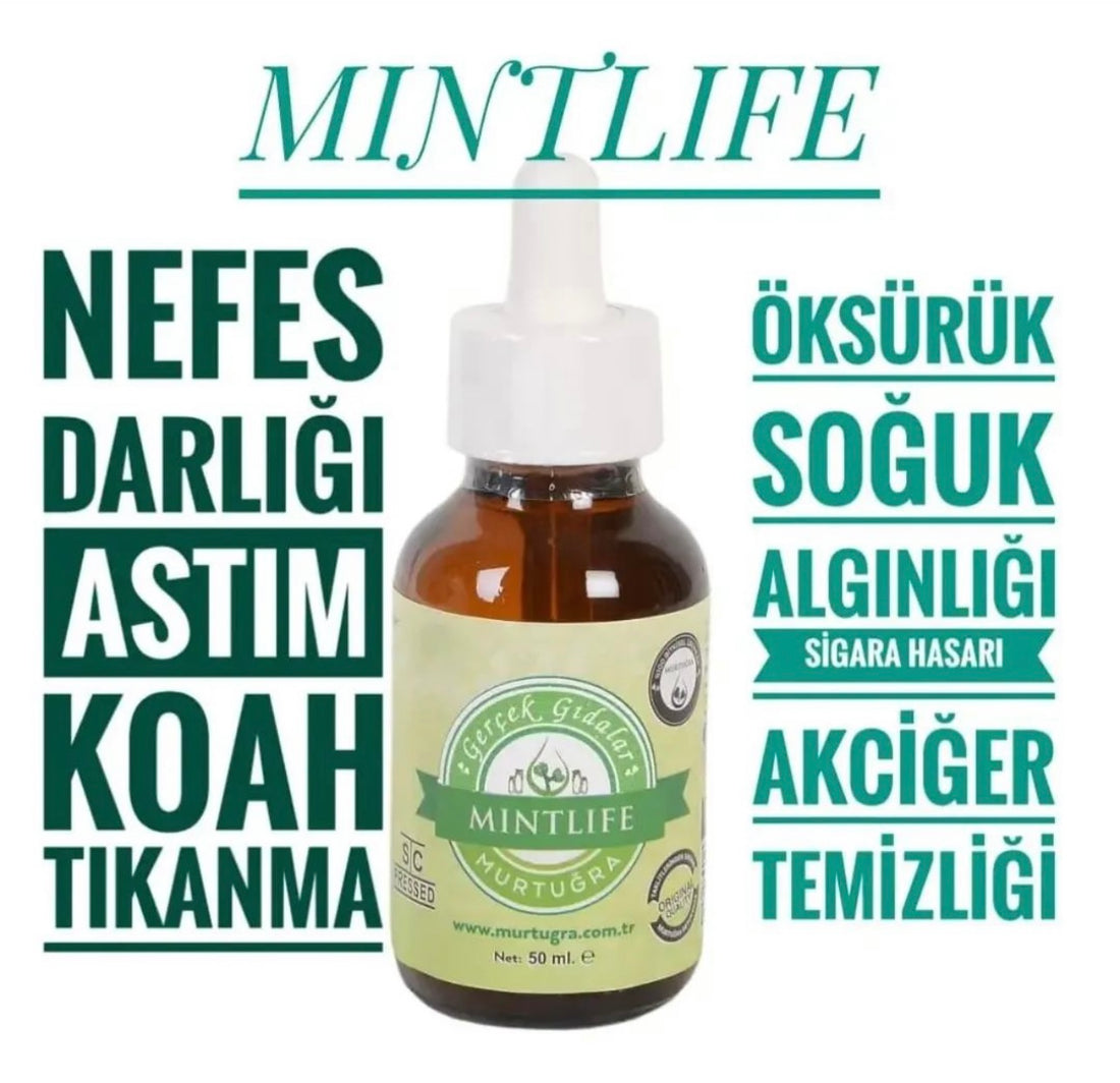 Mintlife Astım, Koah, Akciğer Yağı 125 ML