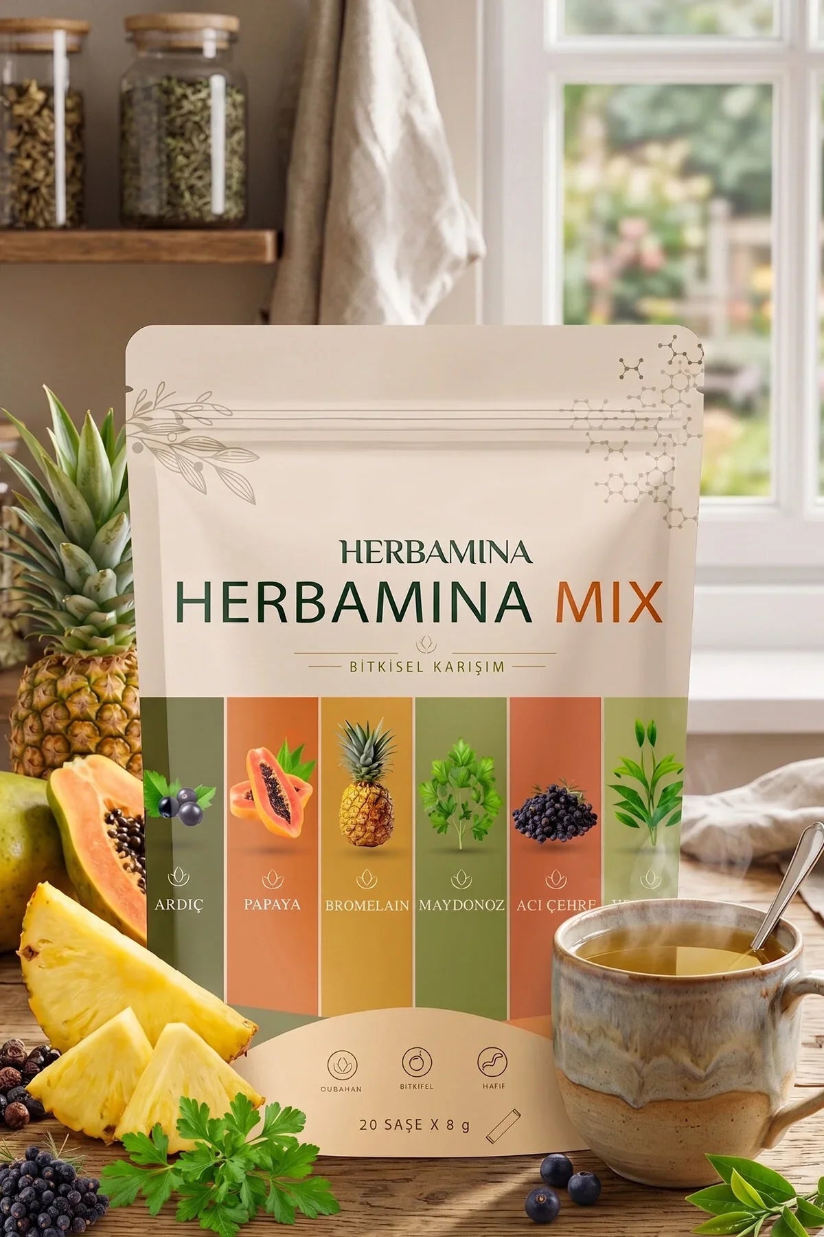 Herbamina Mix Bitkisel Karışım – Günlük Rutininize Doğal Destek