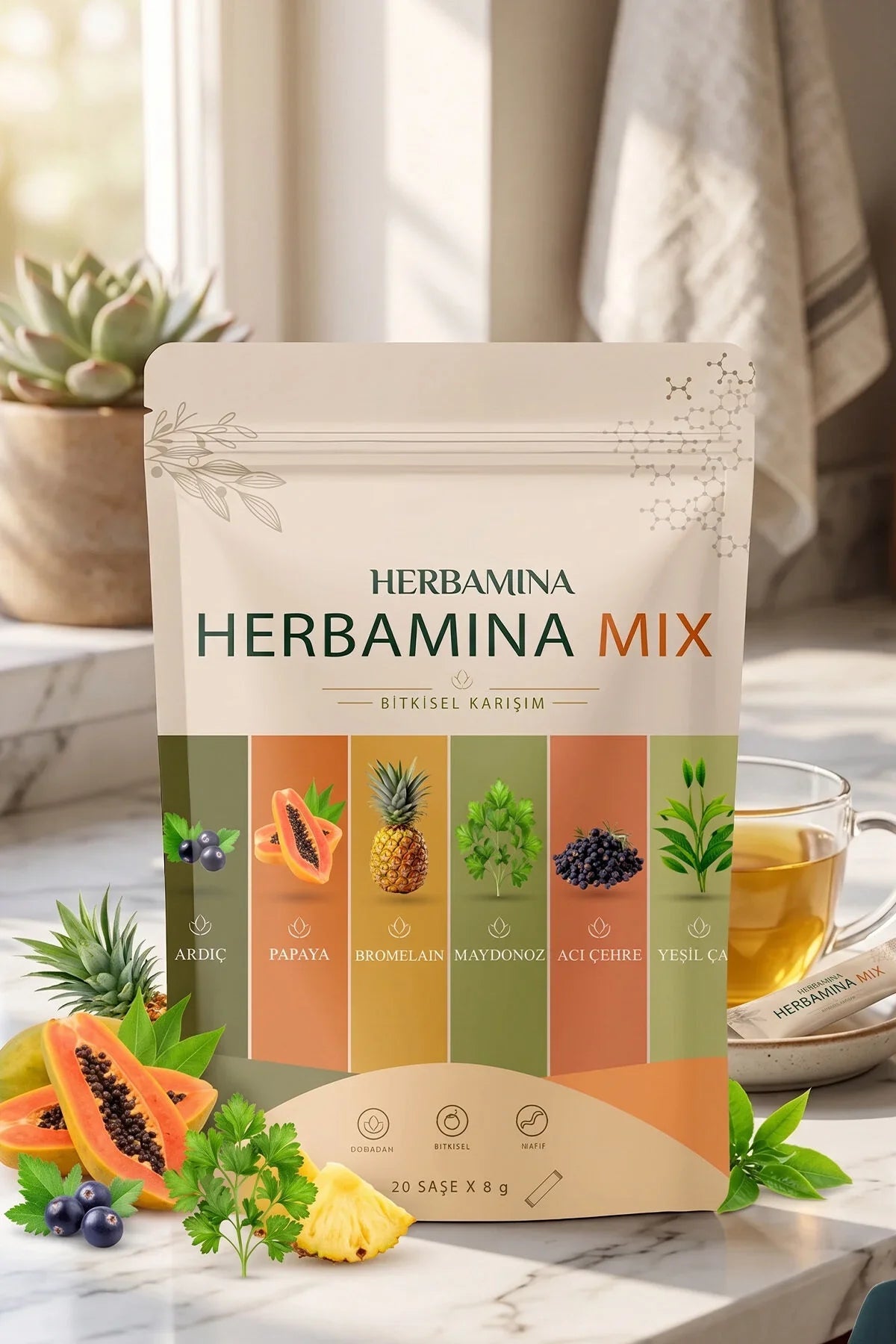 Herbamina Mix Bitkisel Karışım – Günlük Rutininize Doğal Destek