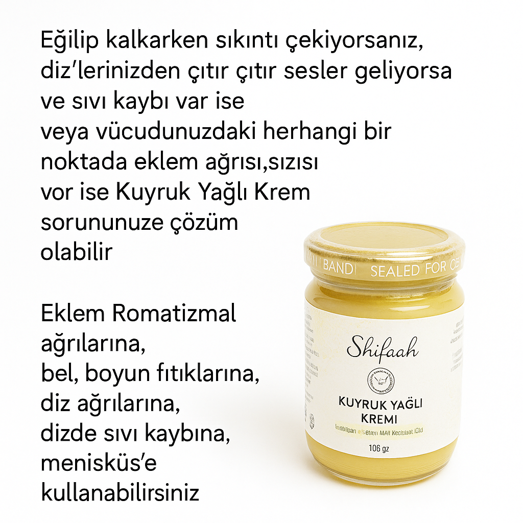 KUYRUK YAĞI KREM