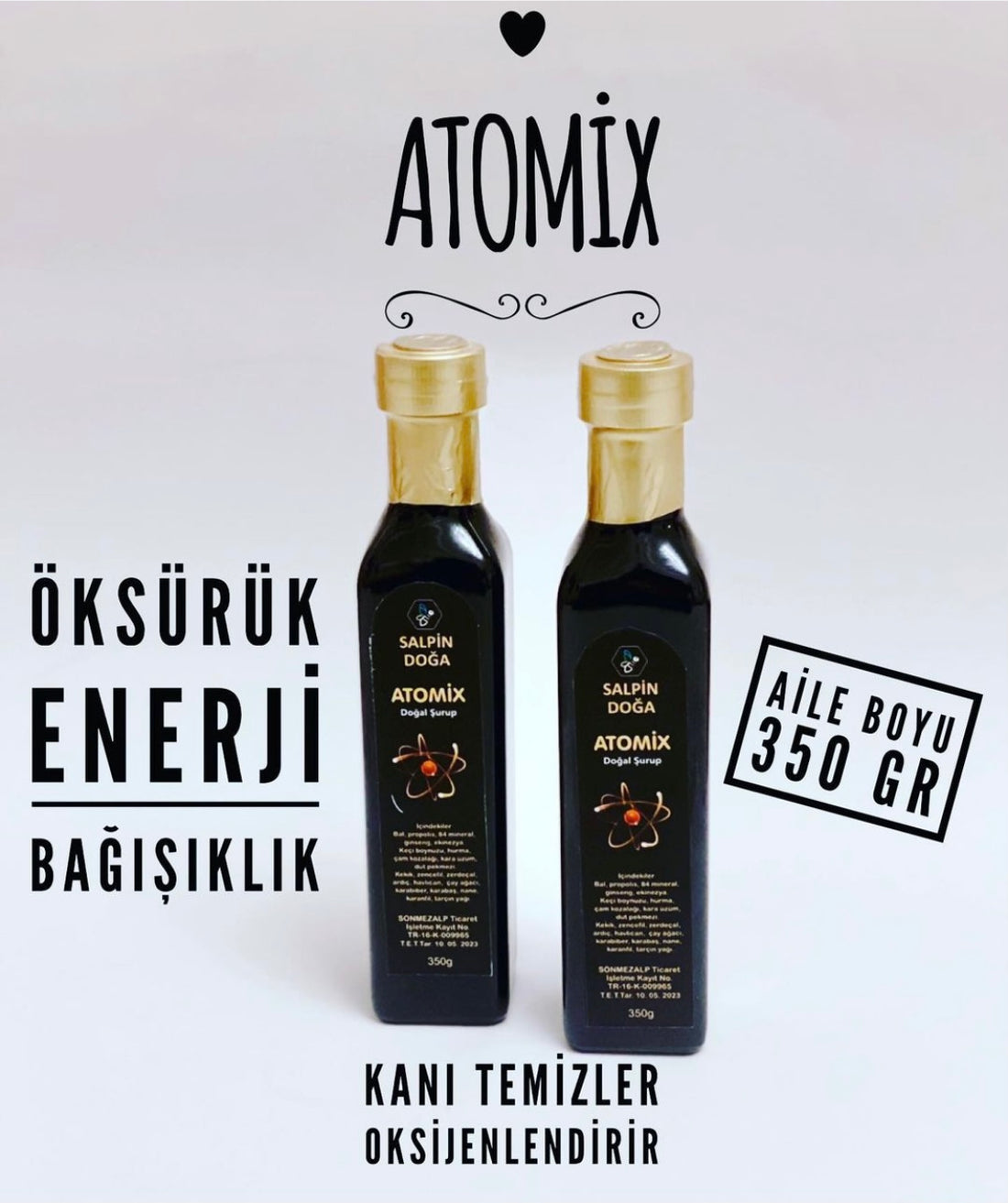 Atomix Doğal Şurup
