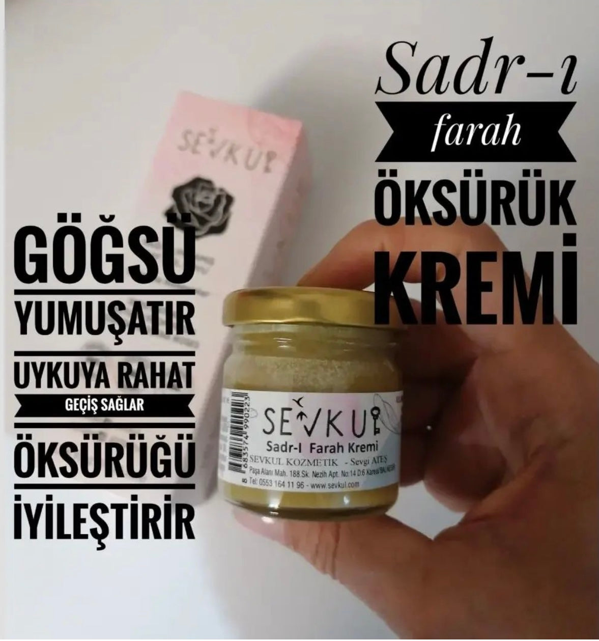 Öksürük kremi sadri ferah